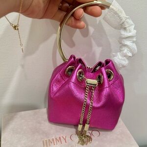 JIMMY CHOO micro bon bon mini bag
